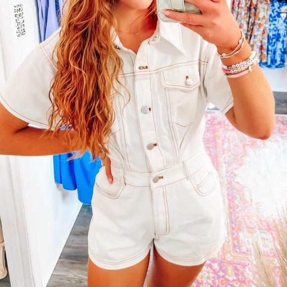 Le Lis Pants - Lelis denim boutique romper